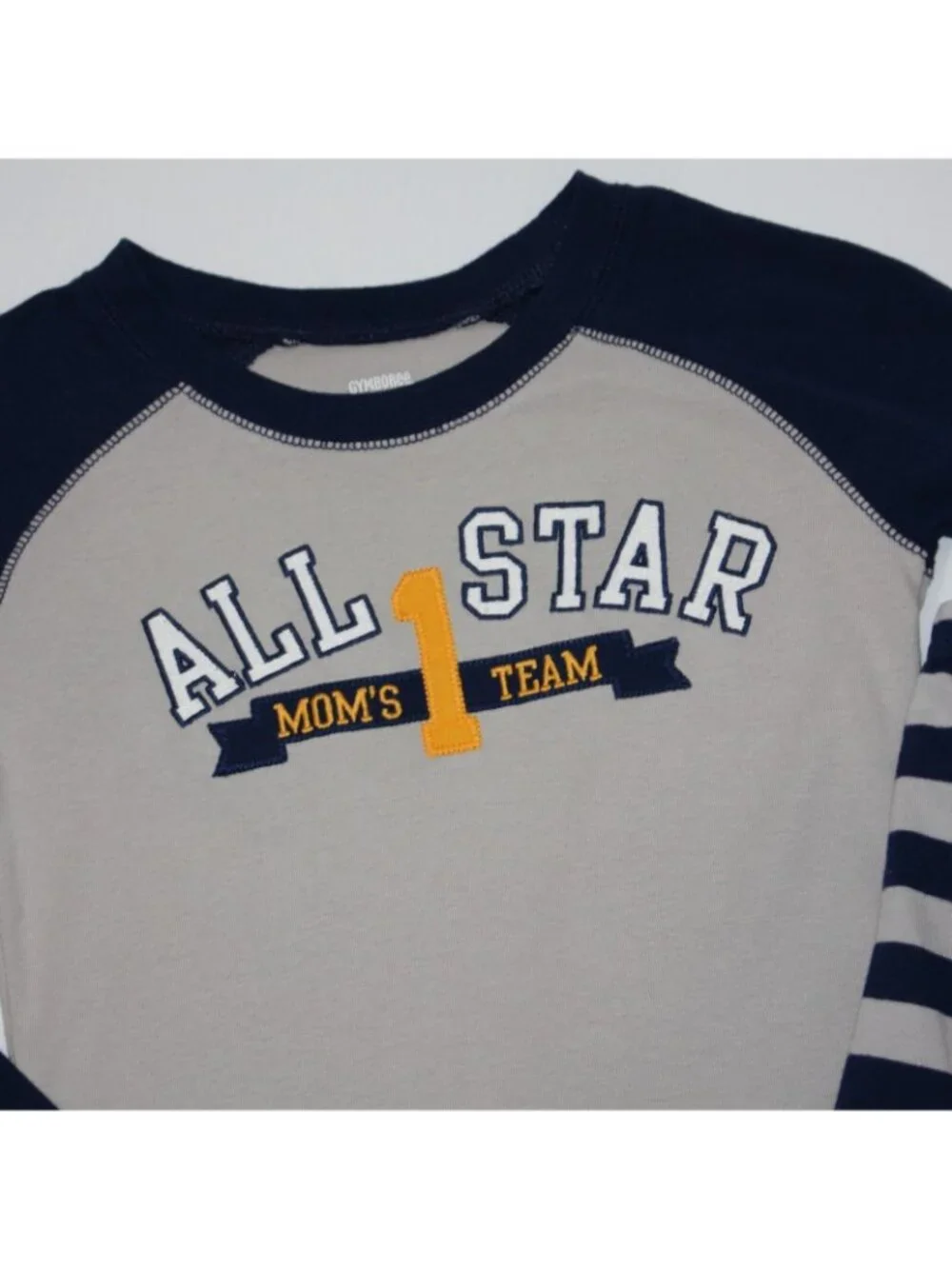 Gymboree Winning Athlete Sleepwear Boy's Mom's Team Two-Piece Pajama Set size 10